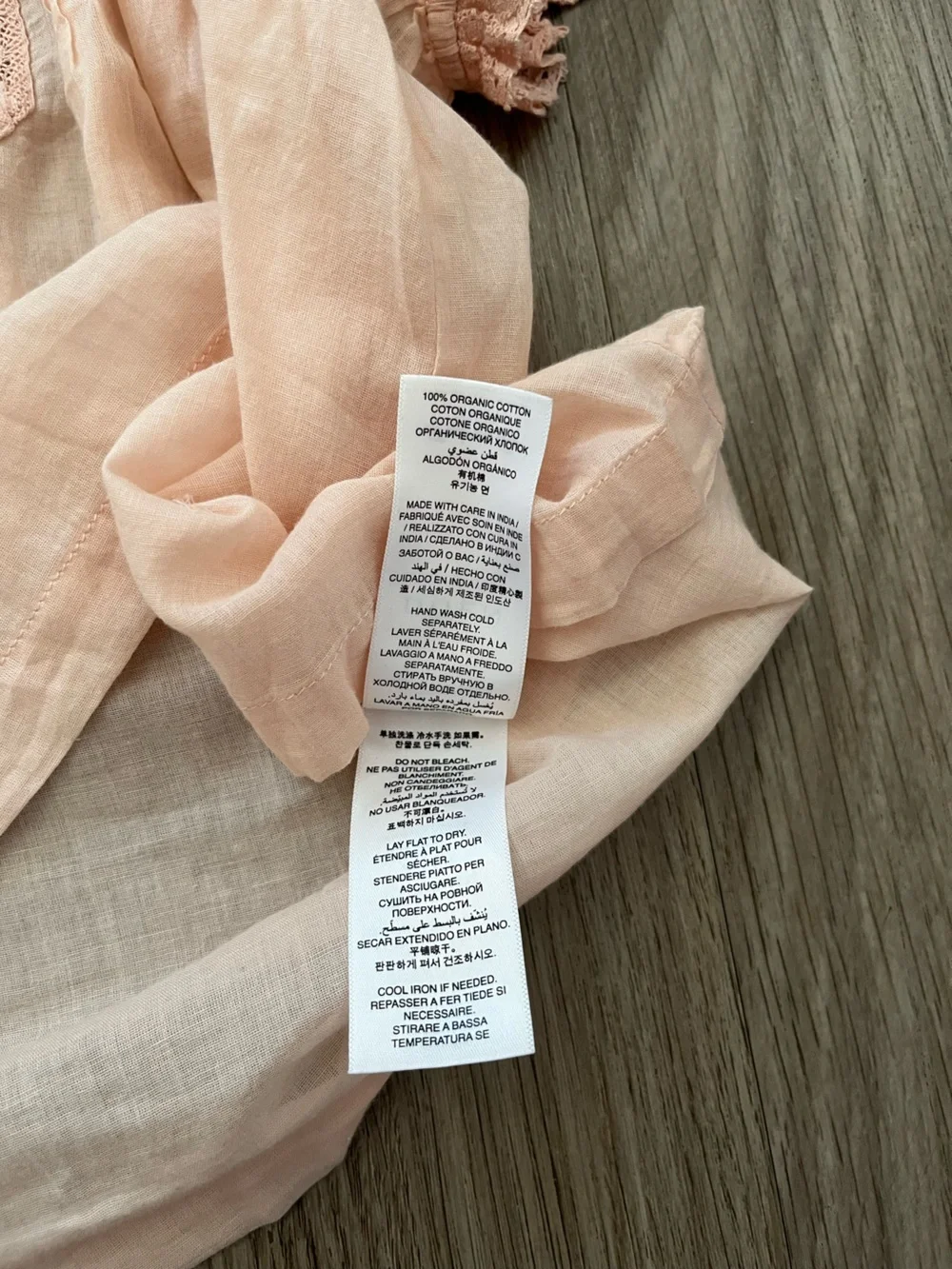 Doen Blush Frederica Top (Size S) - Picture 5 of 5